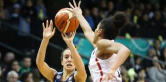 Macarena Durso teve bom rendimento atuando pelo Deportivo Berazategui / Foto: FIBA