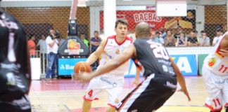 Cauê Borges bateu seu recorde pessoal de pontos e igualou 2ª maior marca deste NBB / Foto: Matheus Magnani-Divulgação