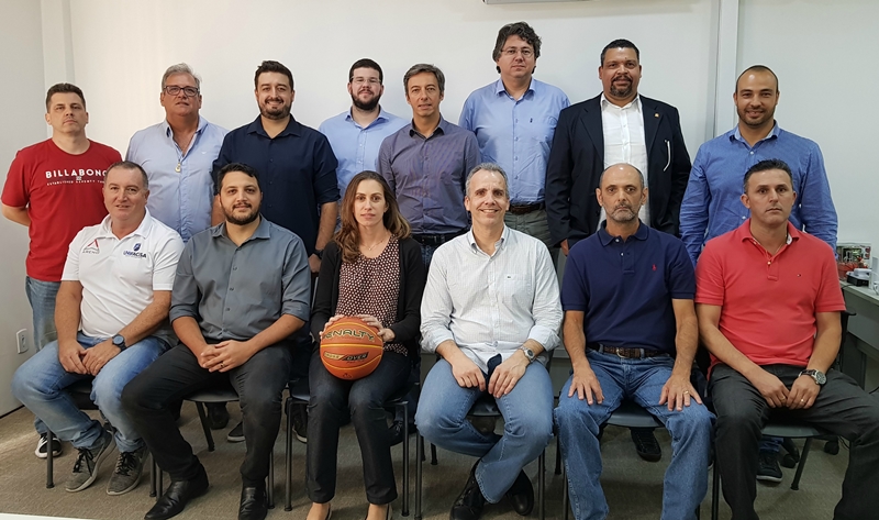Reunião realizada na sede da LNB definiu os participantes da Liga Ouro / Foto: Divulgação/LNB