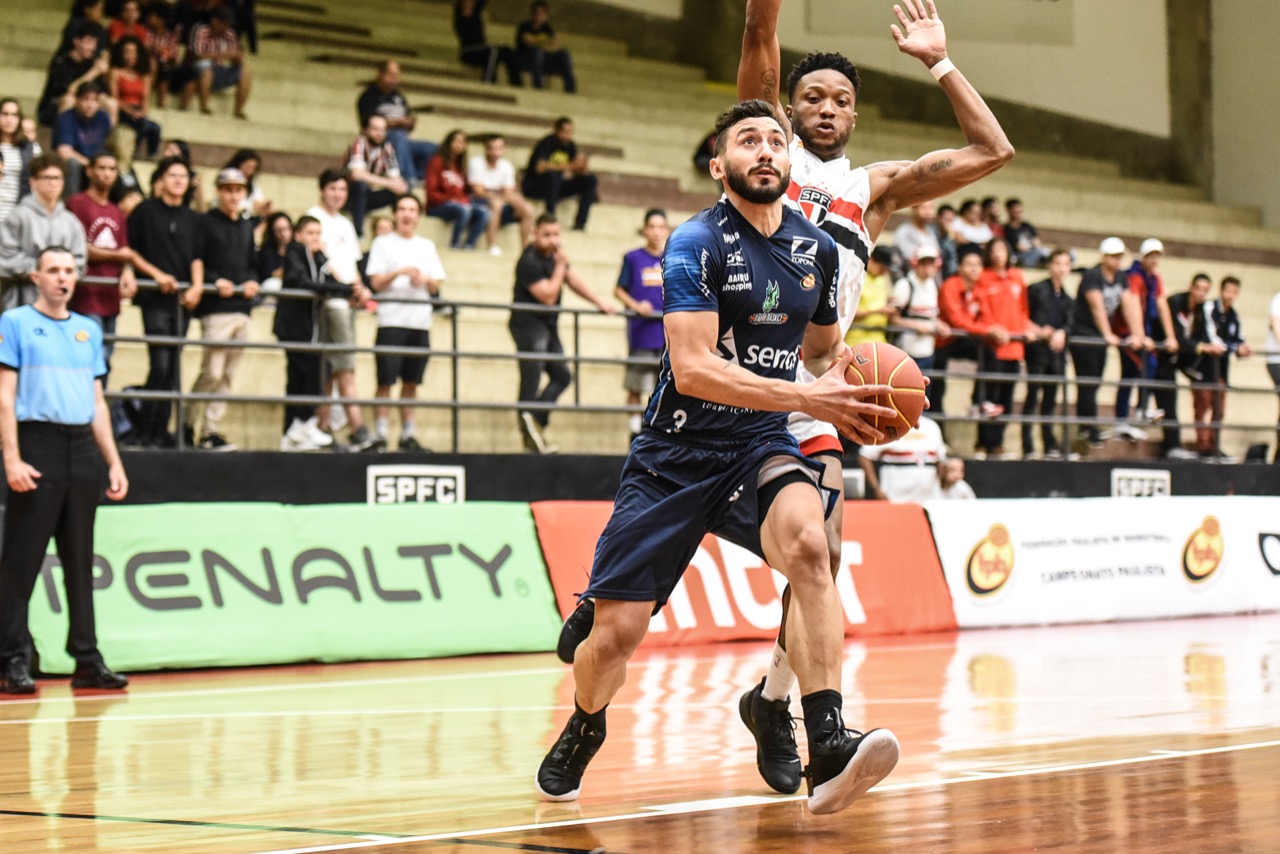 Lucas Faggiano foi um dos destaques da equipe do interior / Foto: Victor Lira/Bauru Basket