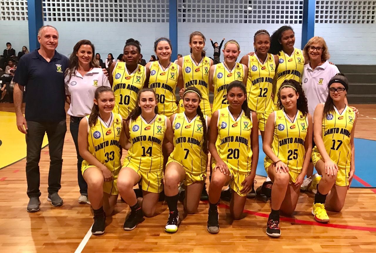 Atuação coletiva da equipe sub-15 agradou a técnica Arilza Coraça / Foto: Divulgação-Santo André