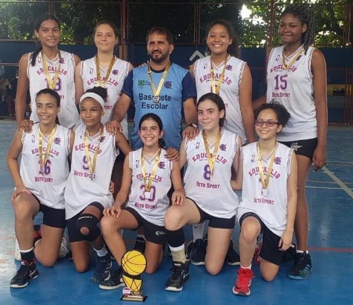 O Beto Sports garantiu a conquista no Sub-15 Feminino / Foto: Divulgação/FMB