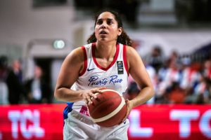 Jeniffer O’Neill foi o grande nome do jogo / Foto: FIBA