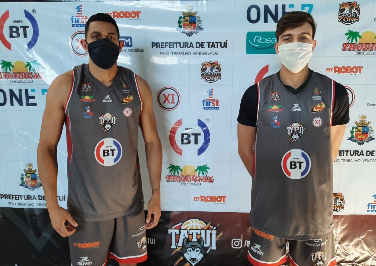 Elivelton Soares e Henrique Cerimelli destacam segurança da “bolha” criada pelo Basquete Tatuí / Foto: Divulgação/Basquete Tatuí