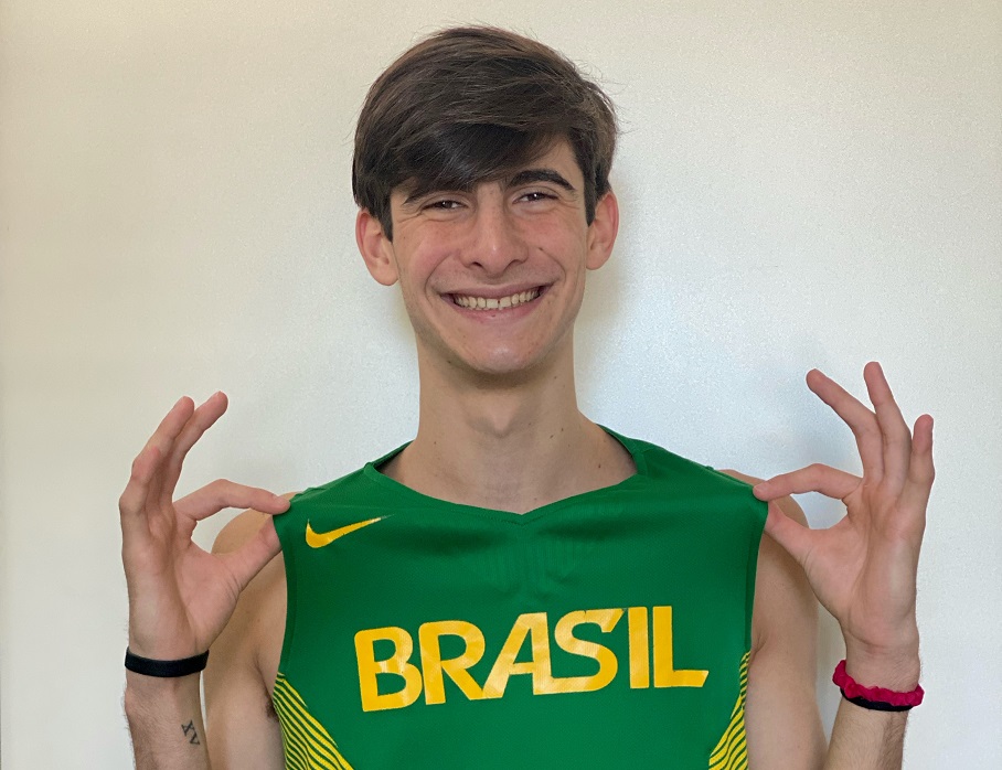 Estudante-atleta paranaense é convocado em primeiro lugar para