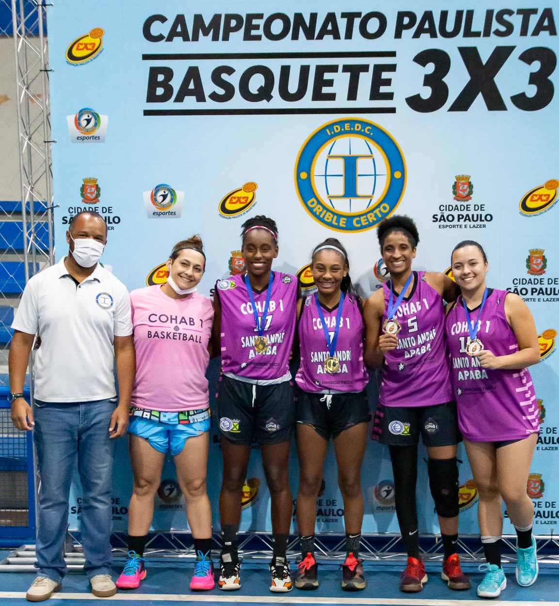 Definidos os campeões da primeira Etapa do Campeonato Paulista de Basquete  3x3 - Databasket