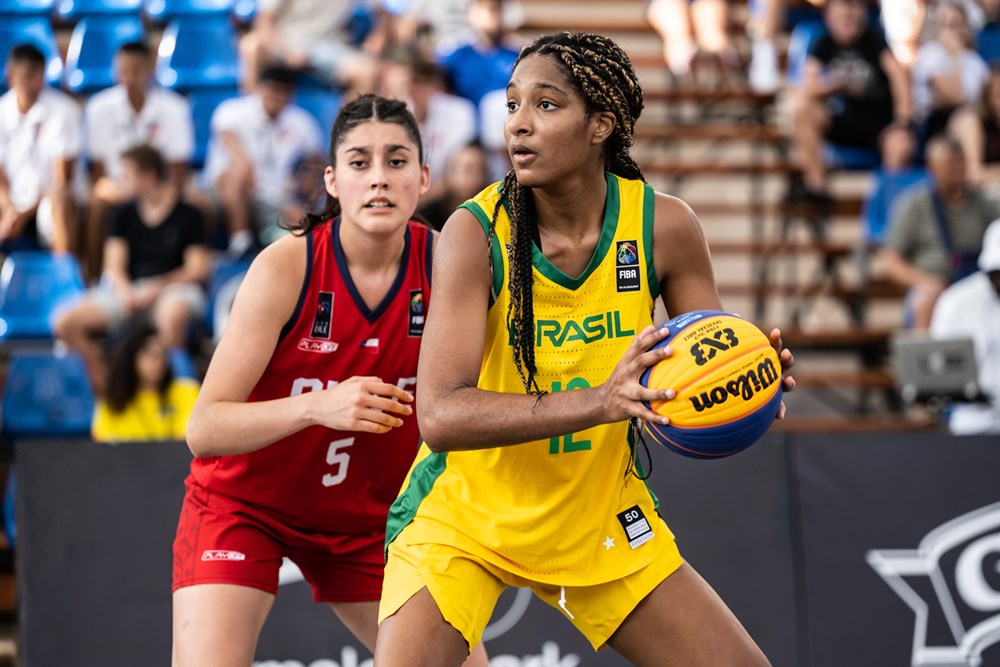 Seleção feminina de basquetebol de 3x3 na fase final da Europe Cup