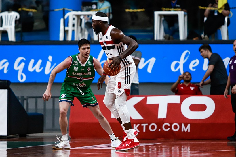 São Paulo Basquete vence fora de casa, e chega a 10 vitórias pelo NBB