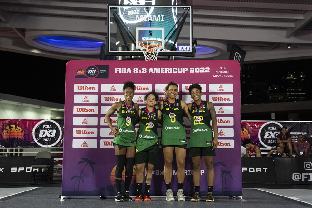 Brasil é campeão da AmeriCup Feminina de Basquete 2023